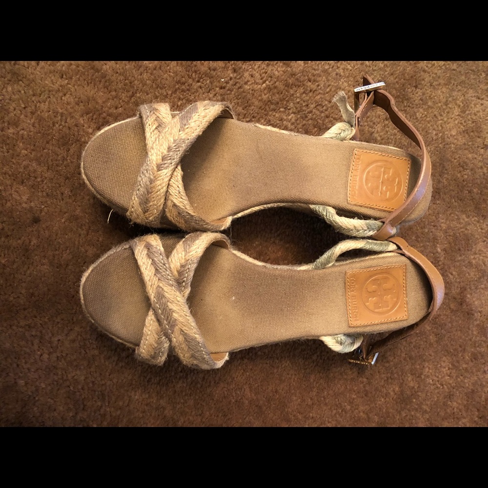 Tory Burch strap wedge sandal